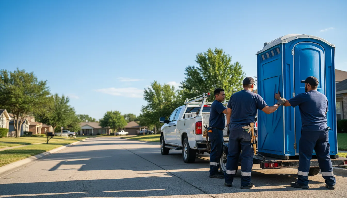 Portable Toilet Rental in Hartley, TX near me
